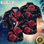 NFL Houston Texans Hawaii Shirt Flower Aloha Spirit Shirts