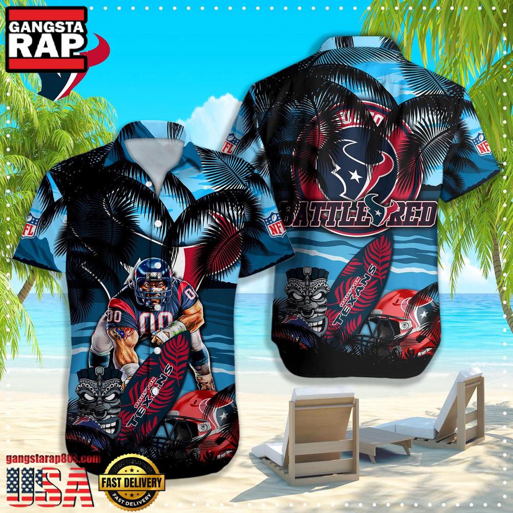 NFL Houston Texans Hawaiian Shirt For Men Women