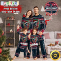 NFL Houston Texans Pajamas Christmas For Family Custom Name Pajamas