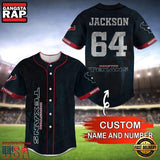 NFL Houston Texans Custom Name Number Name Number Baseball Jersey Shirt