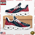 NFL Houston Texans Stars and Stripes Max Soul Shoes Running Sneakers Running Sneakers