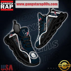 NFL Houston Texans Unique Design Max Soul Shoes Running Sneakers