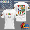 NFL Indianapolis Colts 2025 Juneteenth Freedom Day 3D Shirt