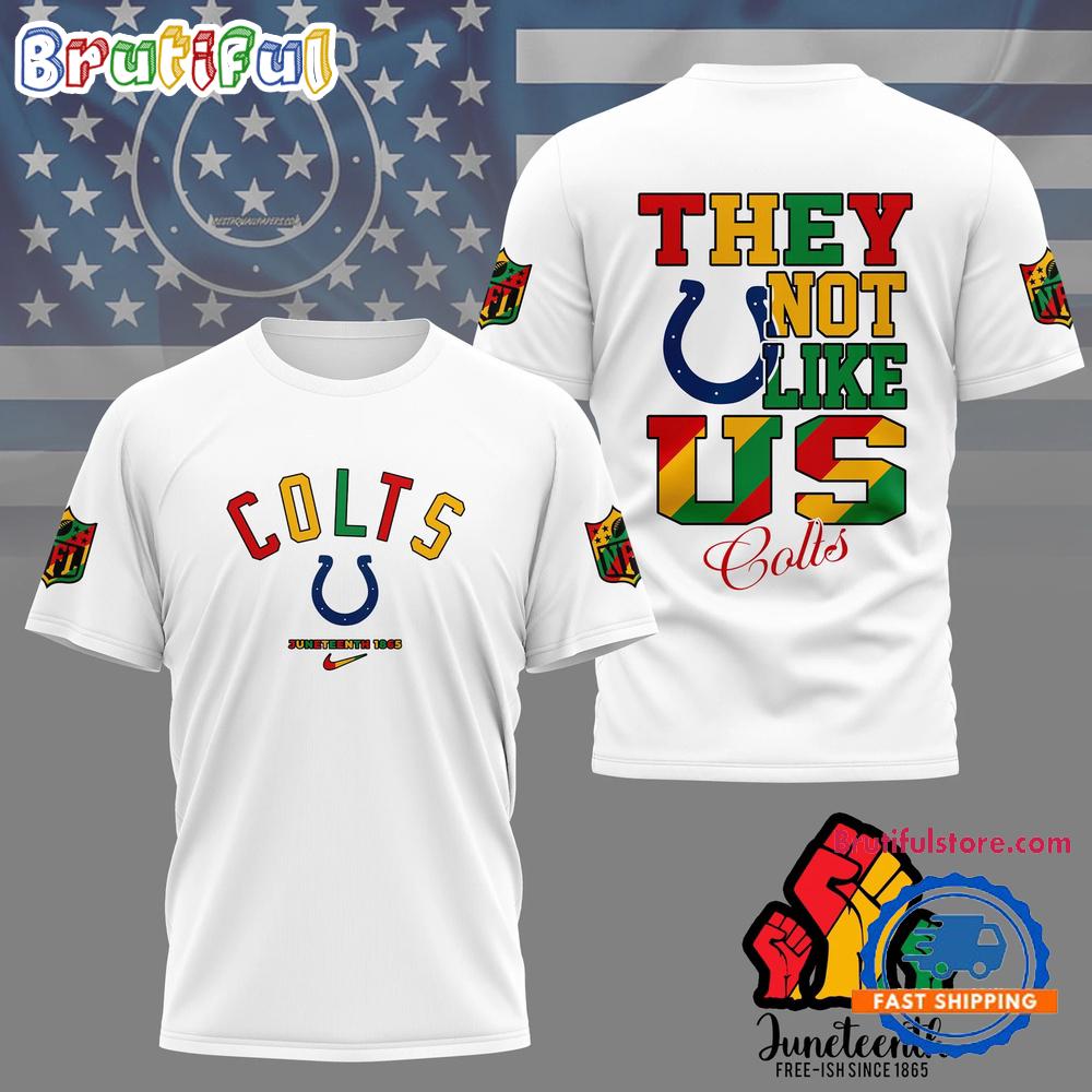 NFL Indianapolis Colts 2025 Juneteenth Freedom Day 3D Shirt