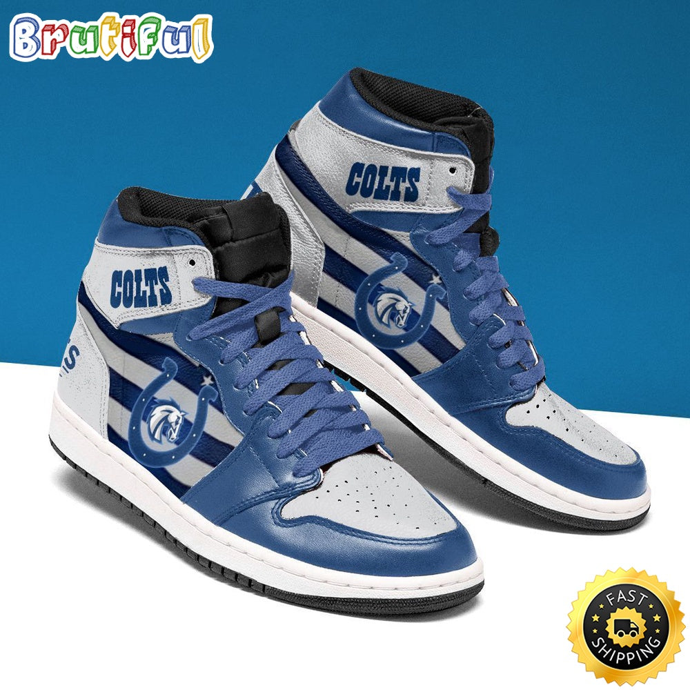 NFL Indianapolis Colts Air Jordan 1 Shoes