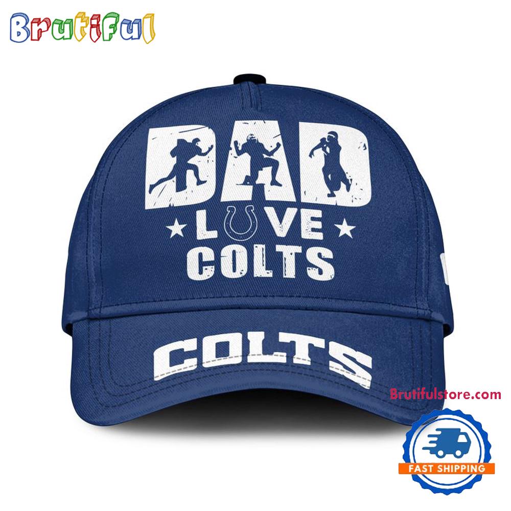 NFL Indianapolis Colts Dad Love Best Father’s Day Baseball Cap