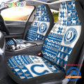NFL Indianapolis Colts Design Christmas Car Seat Covers, Football Xmas Car Decor