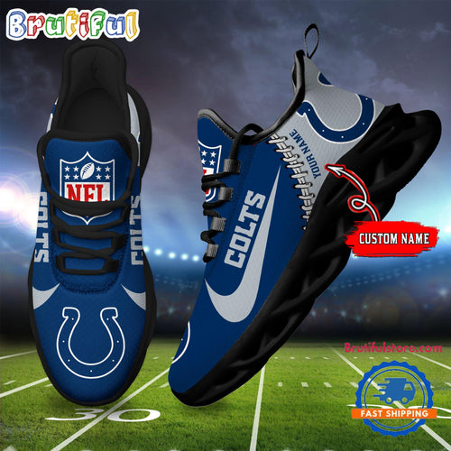 NFL Indianapolis Colts Football New Season Sneaker Max Soul Shoes