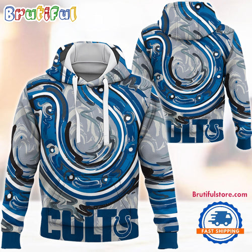 NFL Indianapolis Colts Football Team 2024 Season Art Print New Hoodie, T Shirt, Sweatshirt