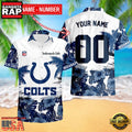 NFL Indianapolis Colts New Design 2025 Custom Name Number Hawaiian Shirt