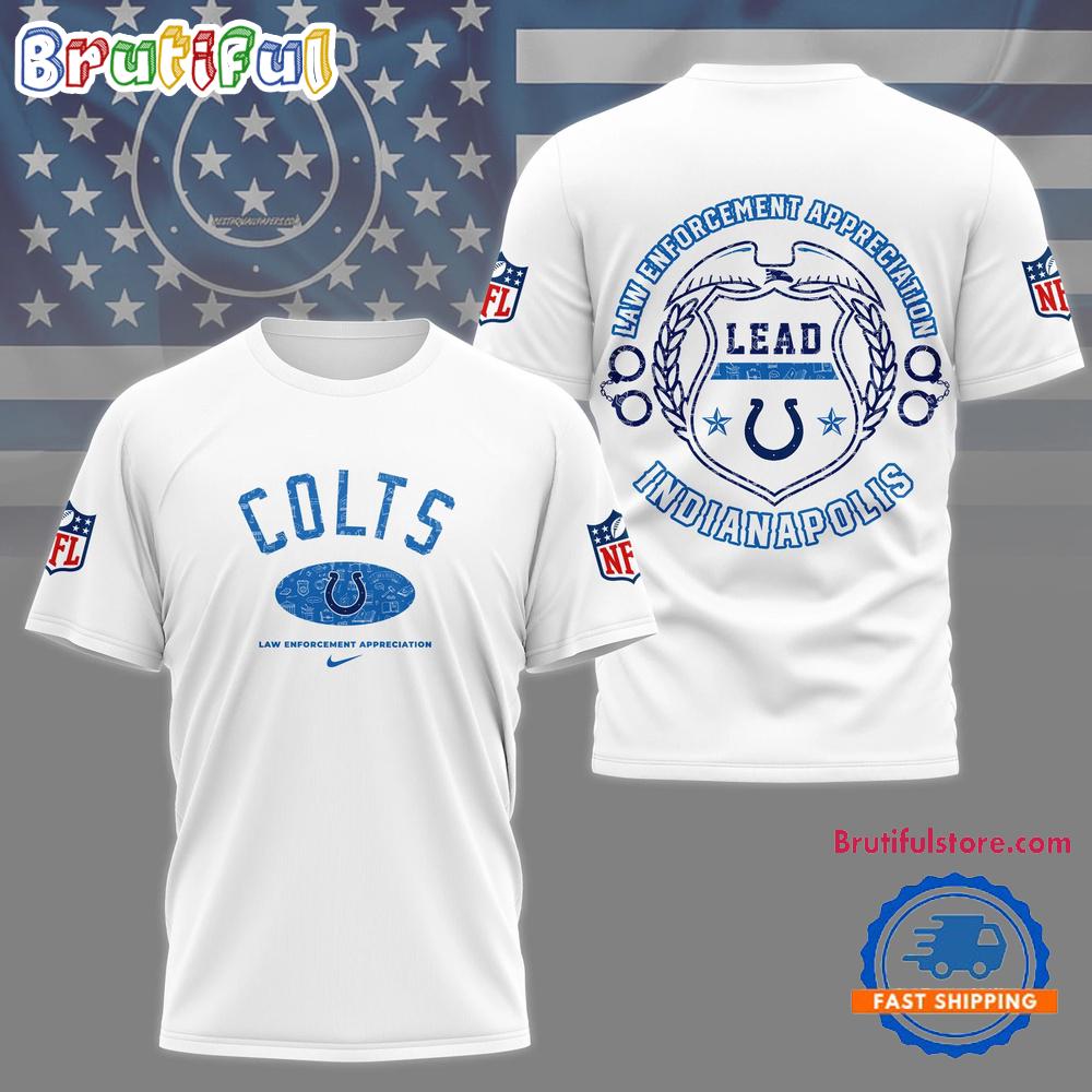 NFL Indianapolis Colts Law Appreciation Month 3D Shirt