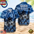 NFL Indianapolis Colts Logo Team Aloha Hawaiian Shirt