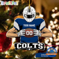 NFL Indianapolis Colts Special Football Game Player Christmas Ornament