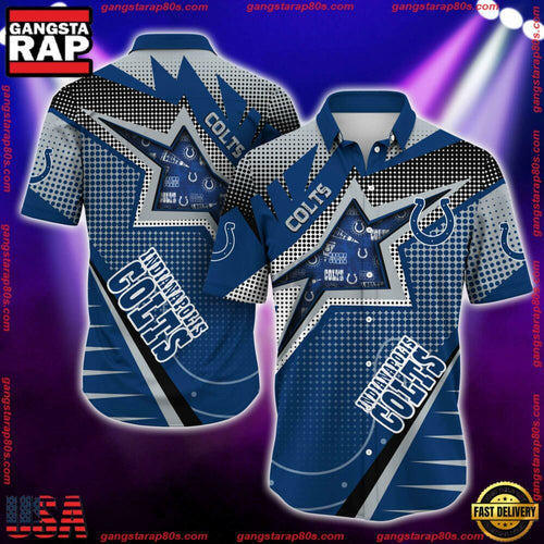 NFL Indianapolis Colts Special Football Team New Design Hawaiian Shirt