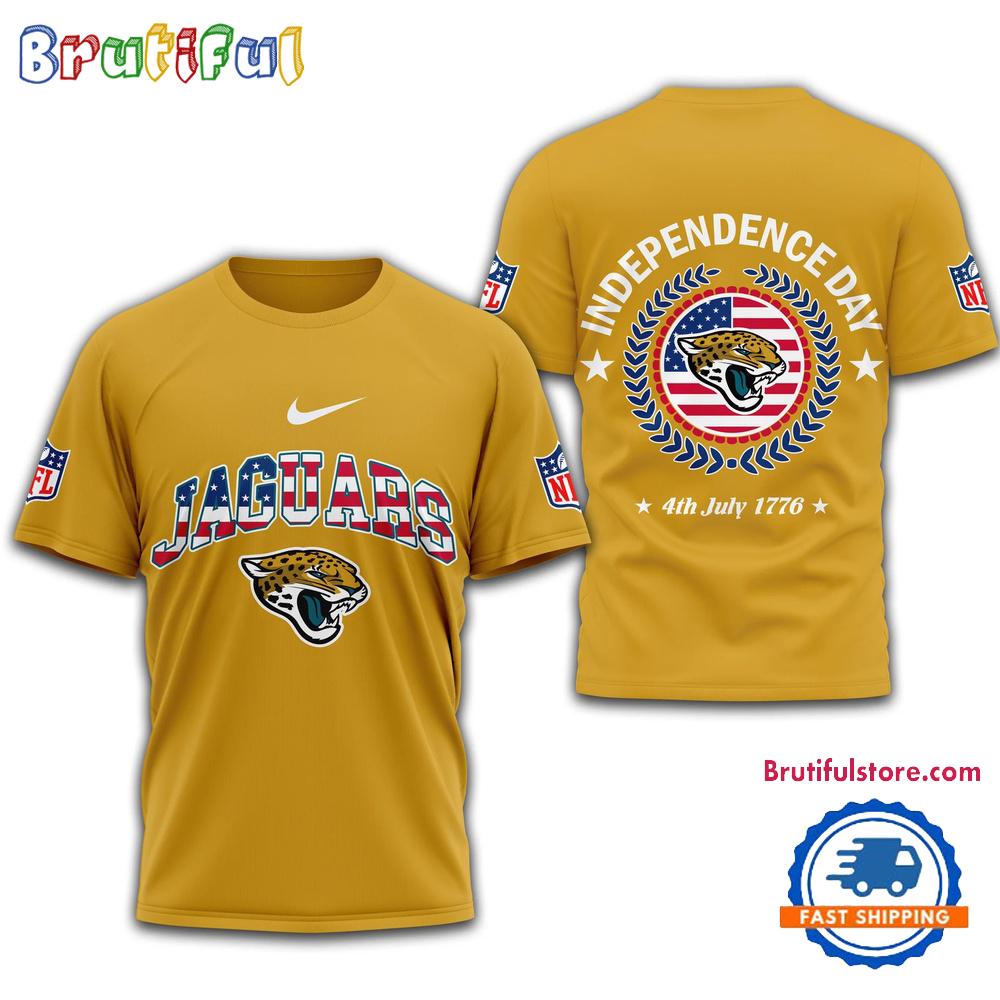 NFL Jacksonville Jaguars 2025 Independence Day All Over Print Shirt