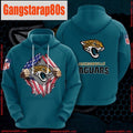 NFL Jacksonville Jaguars All Over Print Unisex Hoodie