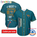NFL Jacksonville Jaguars Best Dad Ever Baseball Jersey