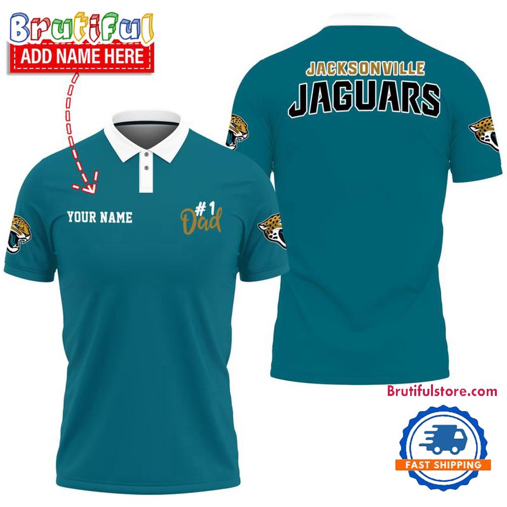 NFL Jacksonville Jaguars Best Dad Wonderful Father’s Day Polo Shirts