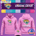 NFL Jacksonville Jaguars Crucial Catch Pink Breast Cancer Awareness Limited Edition Hoodie