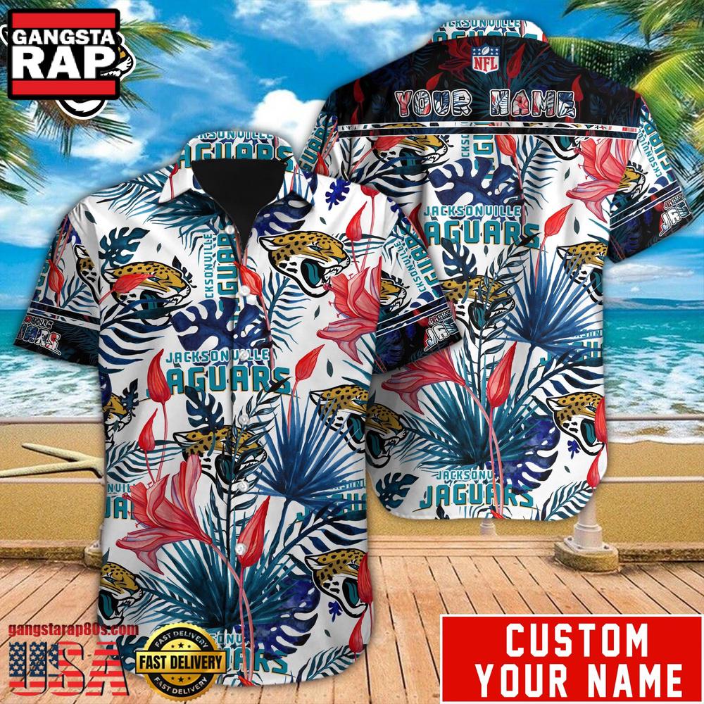 NFL Jacksonville Jaguars Custom Hawaiian Shirt For Men Women