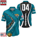 NFL Jacksonville JaguarsCustom Name Number New Design Hawaiian Shirt For Men Women
