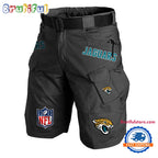 NFL Jacksonville Jaguars Football Team Military Tactical Shorts
