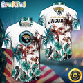 NFL Jacksonville Jaguars Hawaii Shirt Palm Tree Aloha Shirt For Fans