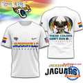 NFL Jacksonville Jaguars Human Rights Campaign LGBT Pride Month 3D T Shirt