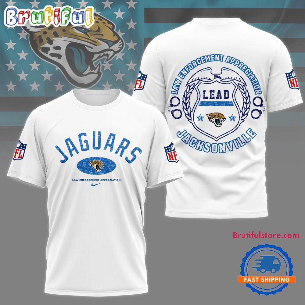 NFL Jacksonville Jaguars Law Appreciation Month 3D Shirt