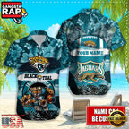 NFL Jacksonville Jaguars Mascot Football Aloha Hawaiian Shirt