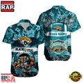 NFL Jacksonville Jaguars Mascot Football Aloha Hawaiian Shirt