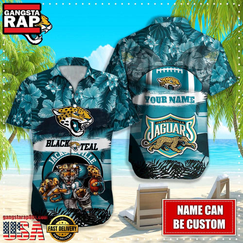 NFL Jacksonville Jaguars Mascot Football Hawaiian Shirt For Men Women