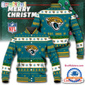 NFL Jacksonville Jaguars Snow Xmas Tree Christmas Custom Baseball Jacket