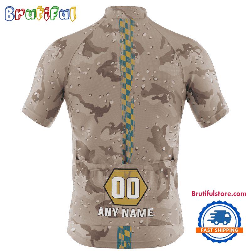 NFL Jacksonville Jaguars Special Desert Camo Cycling Jersey