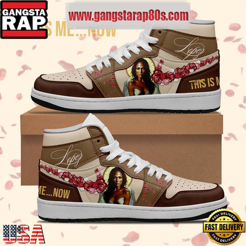 Jennifer Lopez This Is Me Now Fan Air Jordan 1 Sneakers Shoes
