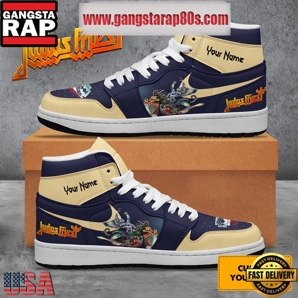 Judas Priest The Serpent And The King Personalized Air Jordan 1 Sneakers Shoes