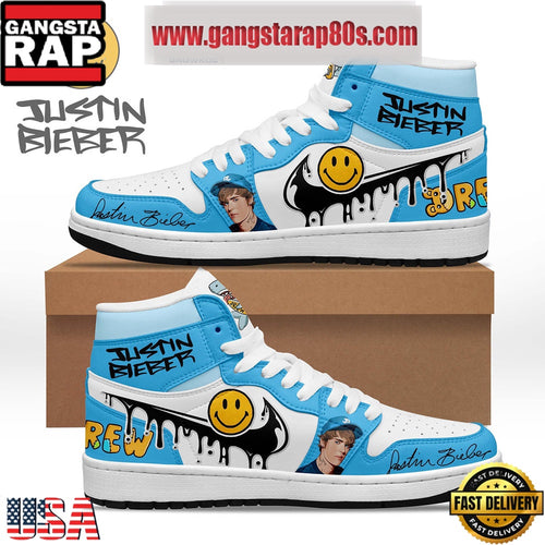 Justin Bieber Drew Air Jordan 1 Sneakers Shoes