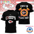 NFL Kansas City Chiefs 2025 Fire Dept Unisex 3D Shirt