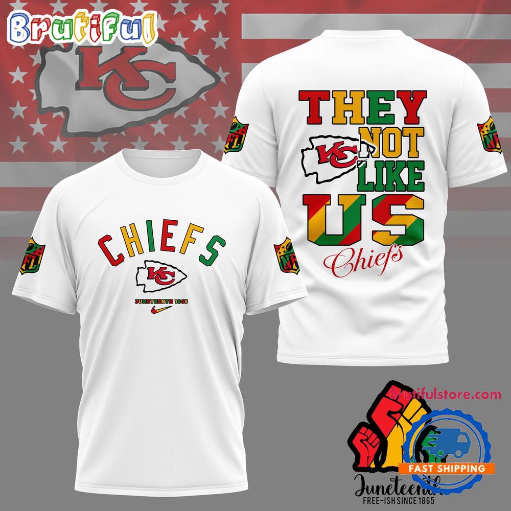 NFL Kansas City Chiefs 2025 Juneteenth Freedom Day 3D Shirt