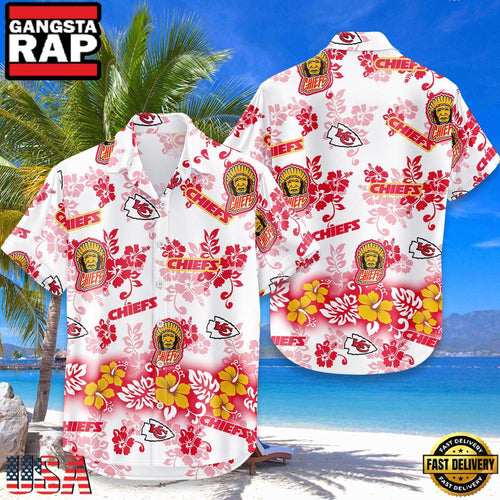 NFL Kansas City Chiefs New Design Hot Summer Hawaiian Shirt