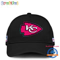 NFL Kansas City Chiefs Crucial Catch Pink Breast Cancer Awareness New Football Cap Hats