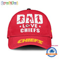 NFL Kansas City Chiefs Dad Love Best Father’s Day Baseball Cap