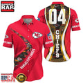 NFL Kansas City ChiefsCustom Name Number New Design Hawaiian Shirt For Men Women