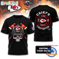 NFL Kansas City Chiefs Football Team Fire Fighter Unisex 3D Shirt