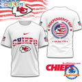 NFL Kansas City Chiefs Football Team Independence Day New Design 3D Shirt