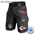 NFL Kansas City Chiefs Football Team Military Tactical Shorts