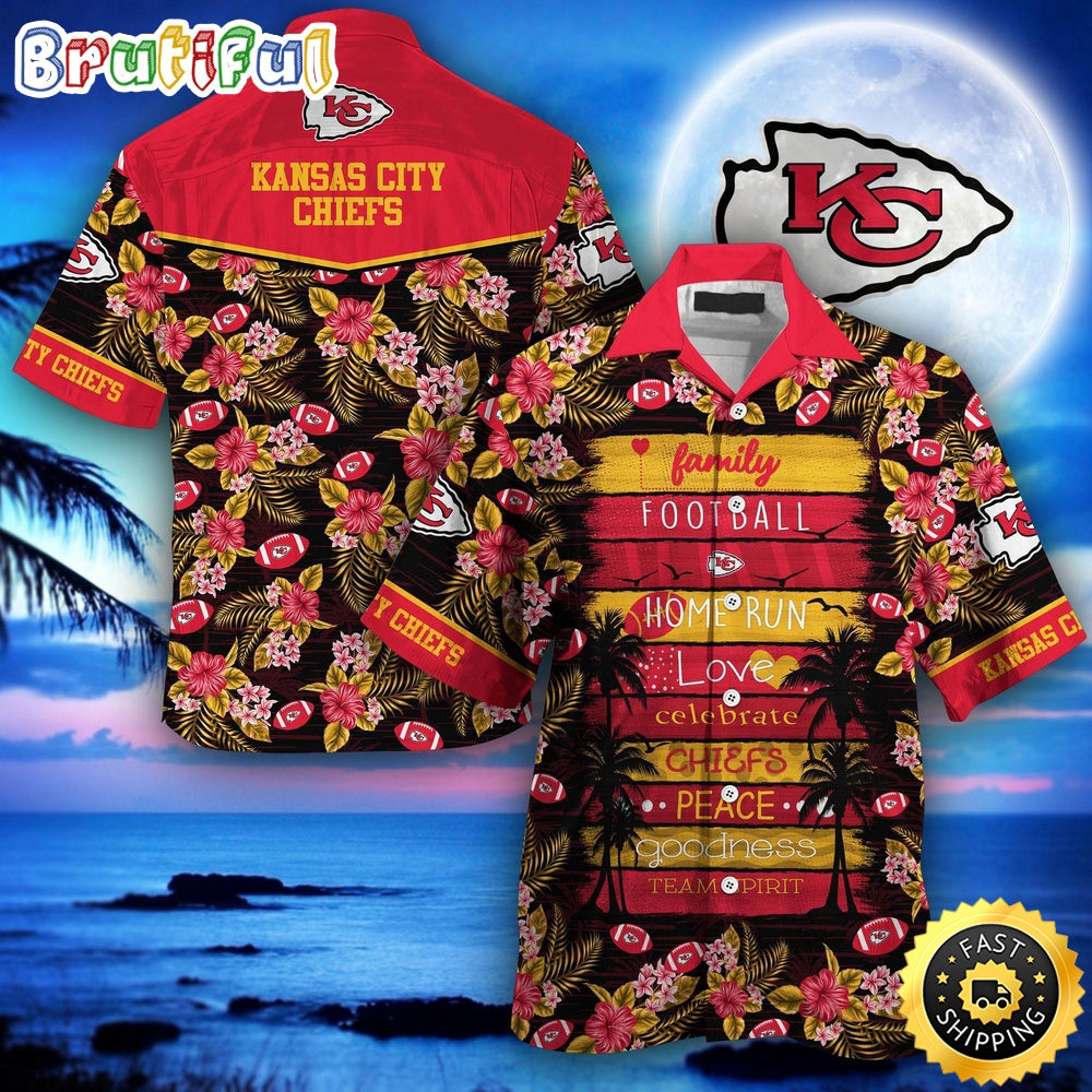 NFL Kansas City Chiefs Hawaii Shirt Family Football Sport Shirt For Loved Ones And Friends