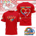 NFL Kansas City Chiefs LGBT Happy Pride Month 2025 3D T Shirt