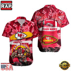 NFL Kansas City Chiefs Mascot Football Aloha Hawaiian Shirt