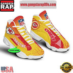 NFL Kansas City Chiefs Personalized Air Jordan 13 Sport Shoes